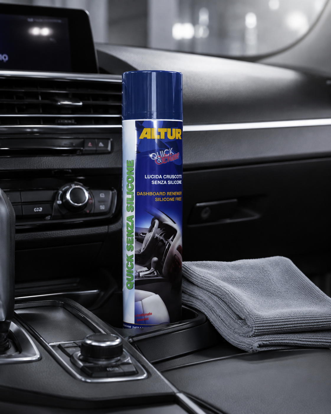 Altur Quick Senza Silicone preparat za autolakirnice i profesionalnu njegu plastike